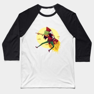 Rocket Man Baseball T-Shirt